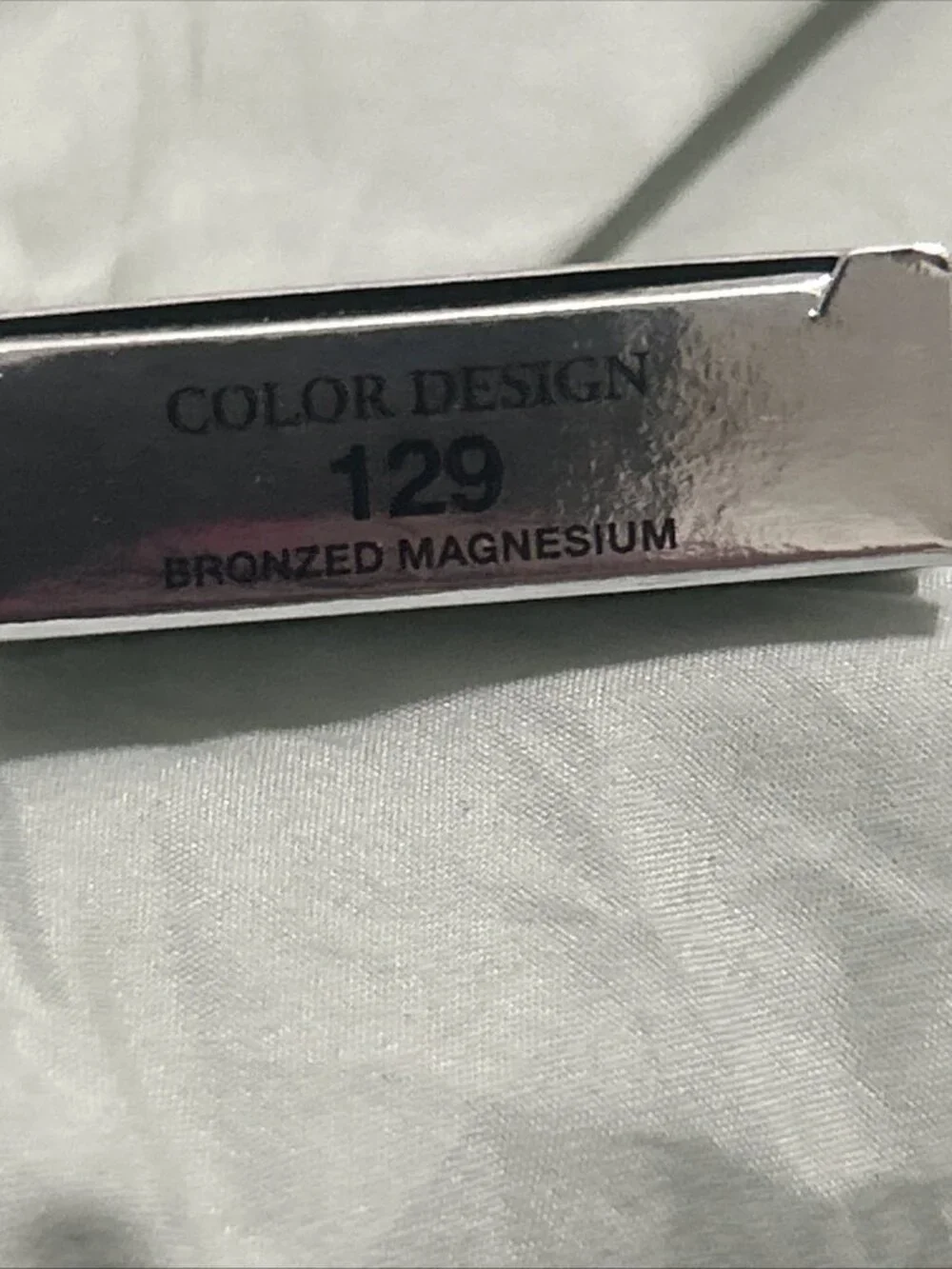 New Lancome Color Design 129 BRONZED MAGNESIUM Shimmer Eyeshadow Full Size